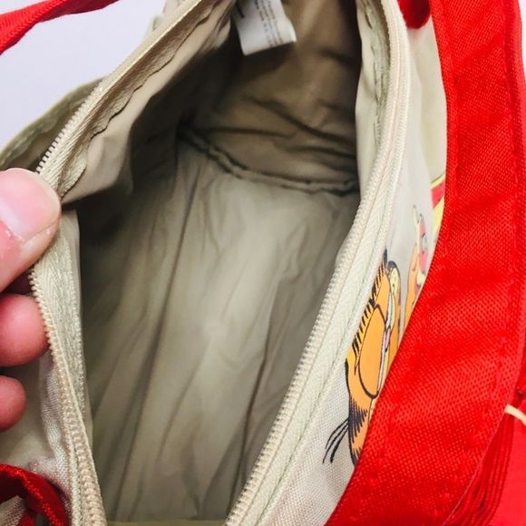 GARFIELD THERMOS INSULATED LUNCH BOX BAG W/ Strap 1978. - Picture 9 of 9